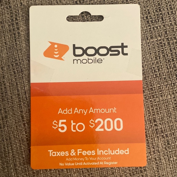 Boost mobile pay as a gift Clearance